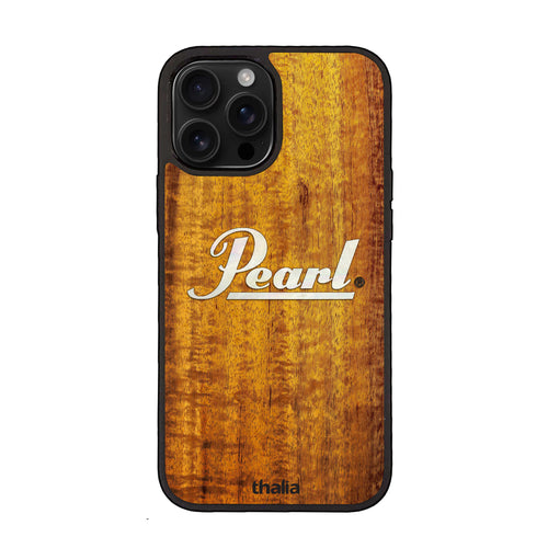 Vertical Pearl Logo With Pearl Inlay | iPhone Case