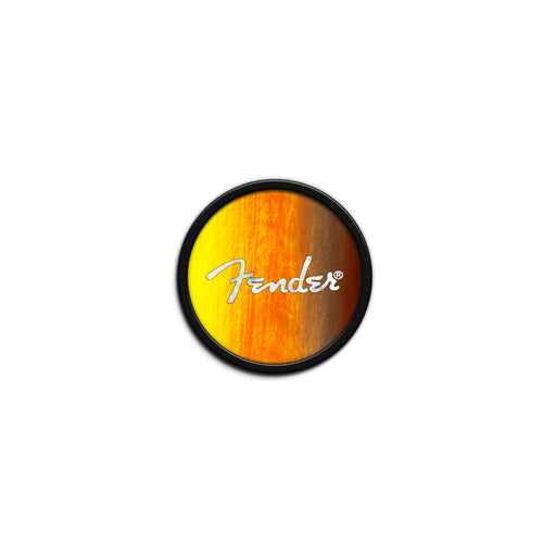 Fender Sunburst White Spaghetti Logo| Pick Puck 2.0