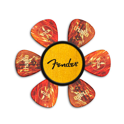 Fender Maple Spaghetti Logo| Pick Puck 2.0