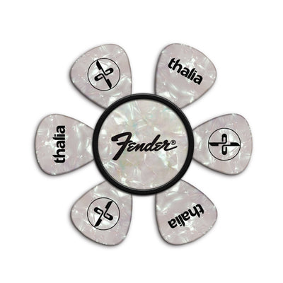 Fender Mother of Pearl Perine Logo| Pick Puck 2.0