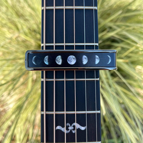 Moon Phases on Pearl | Deluxe Capo